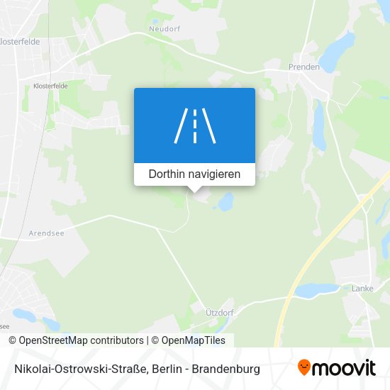 Nikolai-Ostrowski-Straße Karte