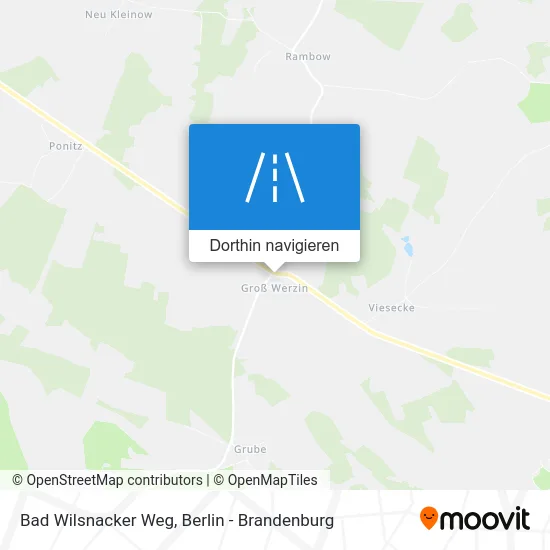 Bad Wilsnacker Weg Karte