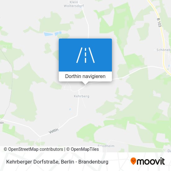 Kehrberger Dorfstraße Karte