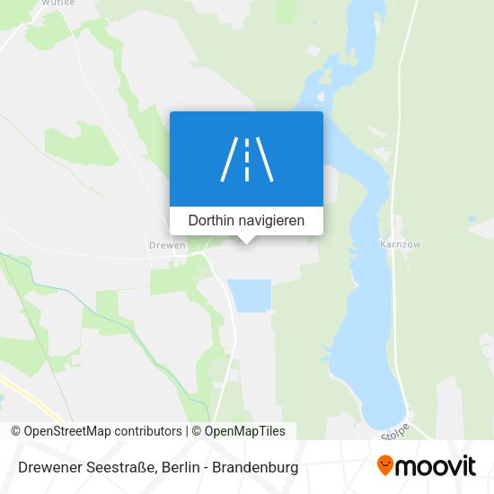 Drewener Seestraße Karte