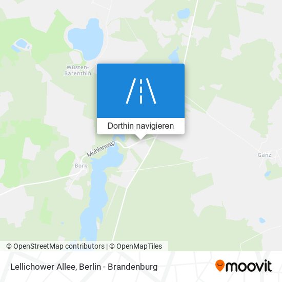 Lellichower Allee Karte