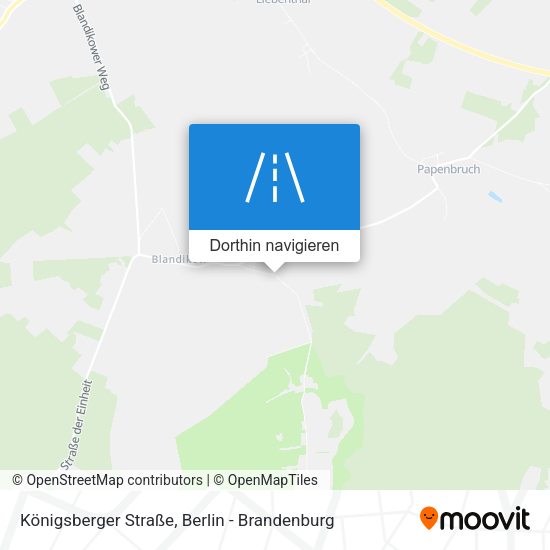 Königsberger Straße Karte