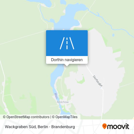 Wackgraben Süd Karte