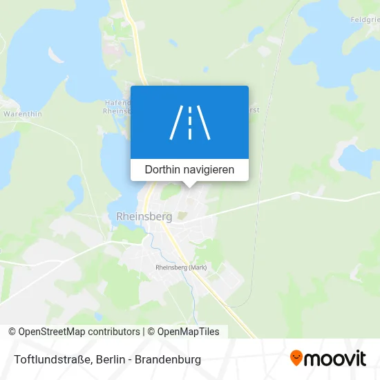 Toftlundstraße Karte