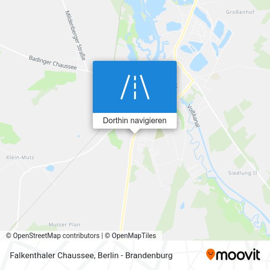 Falkenthaler Chaussee Karte