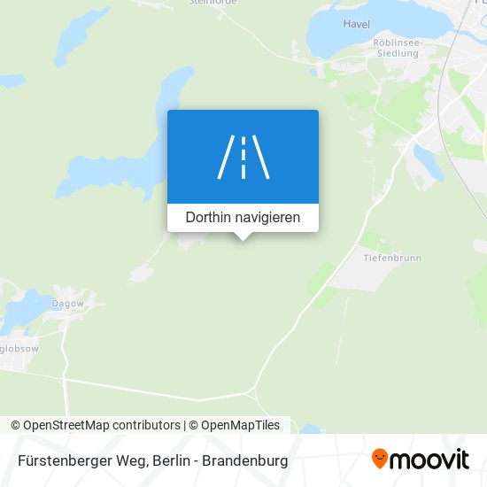 Fürstenberger Weg Karte
