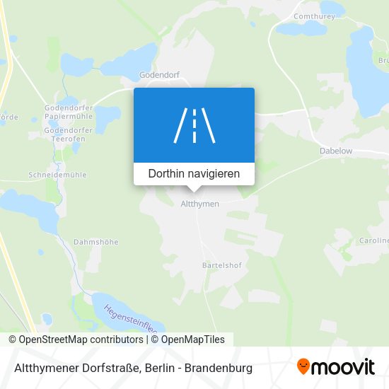 Altthymener Dorfstraße Karte
