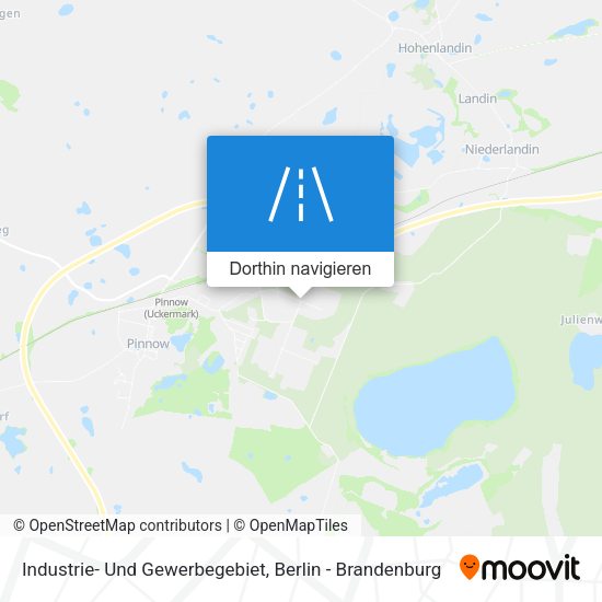 Industrie- Und Gewerbegebiet Karte