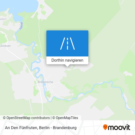 An Den Fünfruten Karte