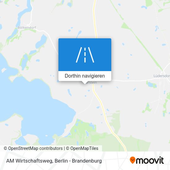 AM Wirtschaftsweg Karte
