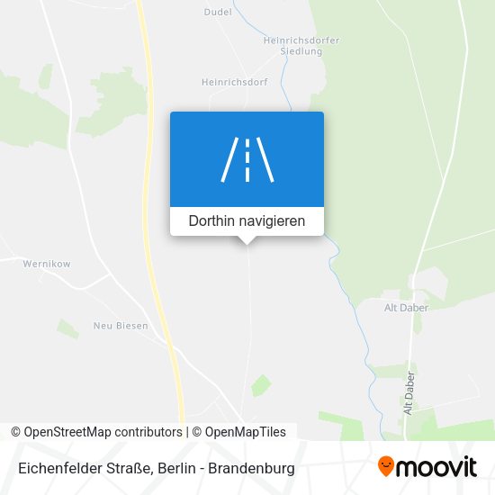 Eichenfelder Straße Karte