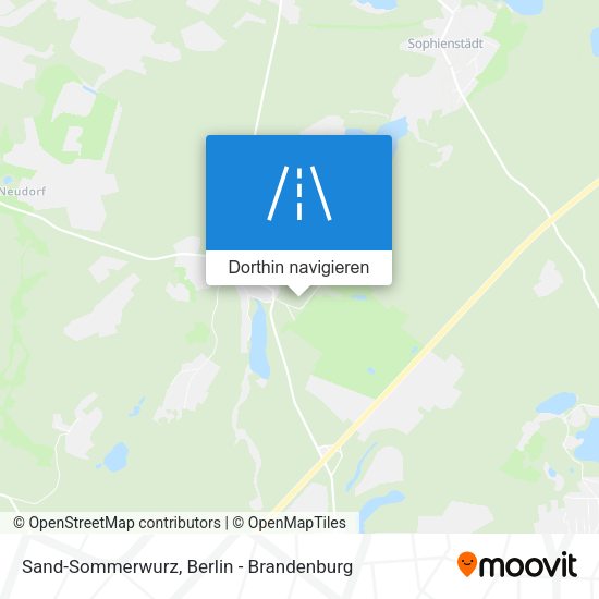 Sand-Sommerwurz Karte