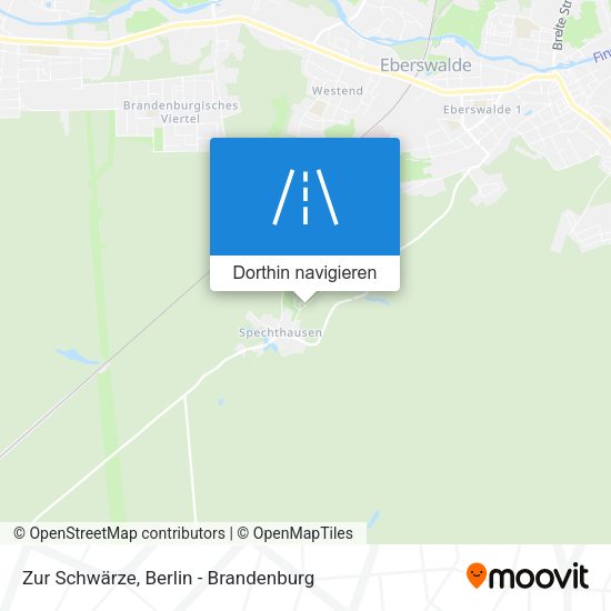 Zur Schwärze Karte