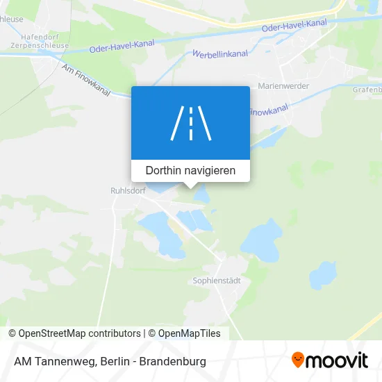 AM Tannenweg Karte
