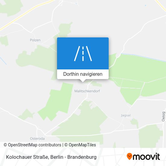 Kolochauer Straße Karte