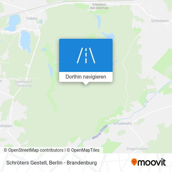 Schröters Gestell Karte