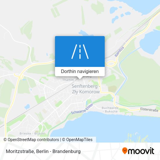 Moritzstraße Karte