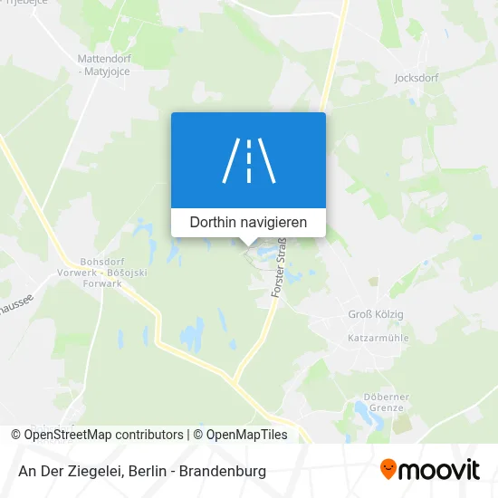 An Der Ziegelei Karte