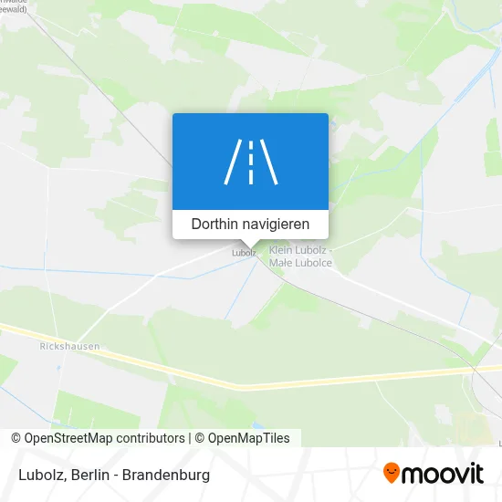 Lubolz Karte