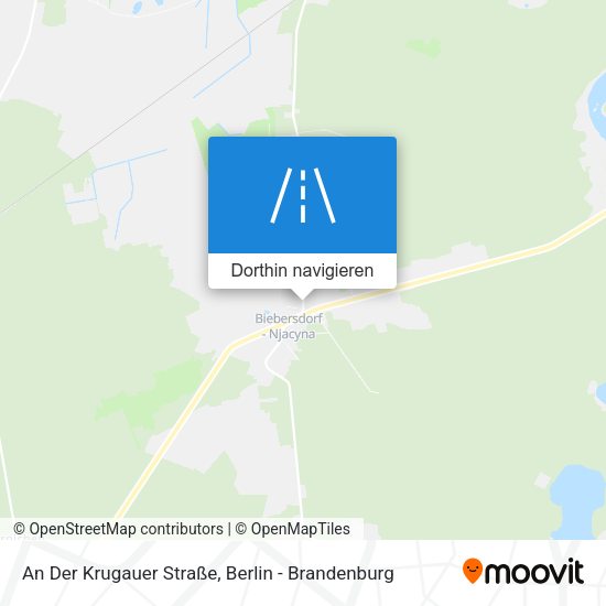 An Der Krugauer Straße Karte