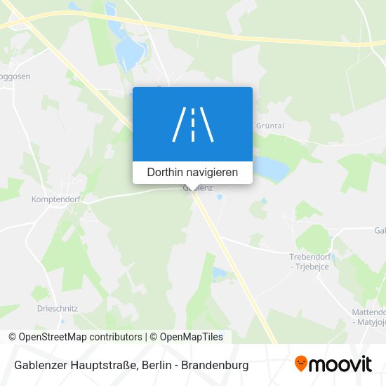 Gablenzer Hauptstraße Karte
