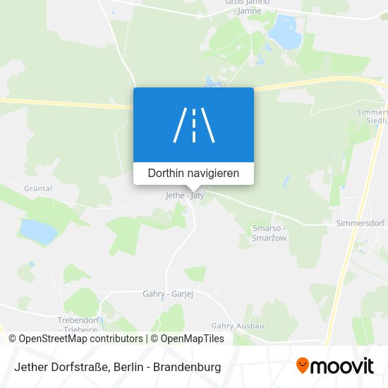 Jether Dorfstraße Karte