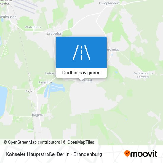 Kahseler Hauptstraße Karte