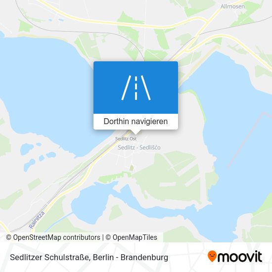 Sedlitzer Schulstraße Karte