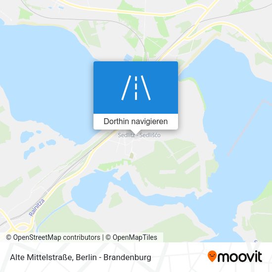 Alte Mittelstraße Karte