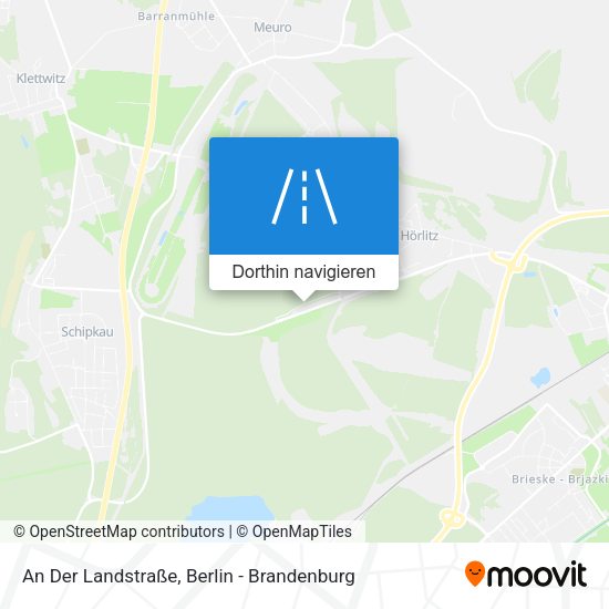 An Der Landstraße Karte