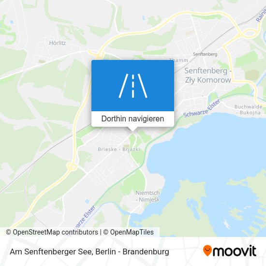 Am Senftenberger See Karte
