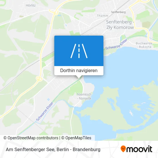 Am Senftenberger See Karte