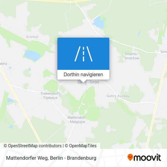 Mattendorfer Weg Karte
