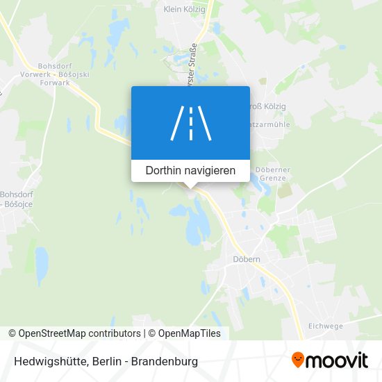 Hedwigshütte Karte