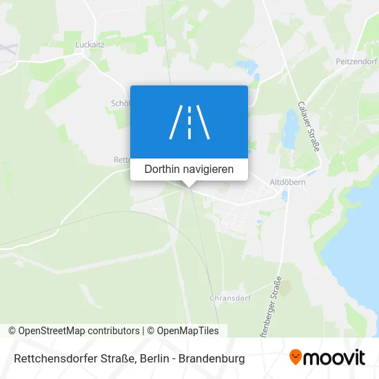 Rettchensdorfer Straße Karte