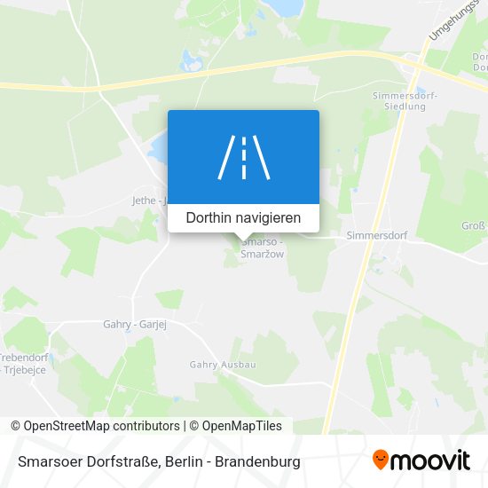 Smarsoer Dorfstraße Karte