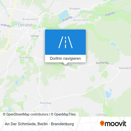 An Der Schmiede Karte