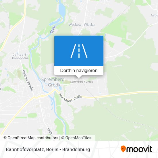 Bahnhofsvorplatz Karte
