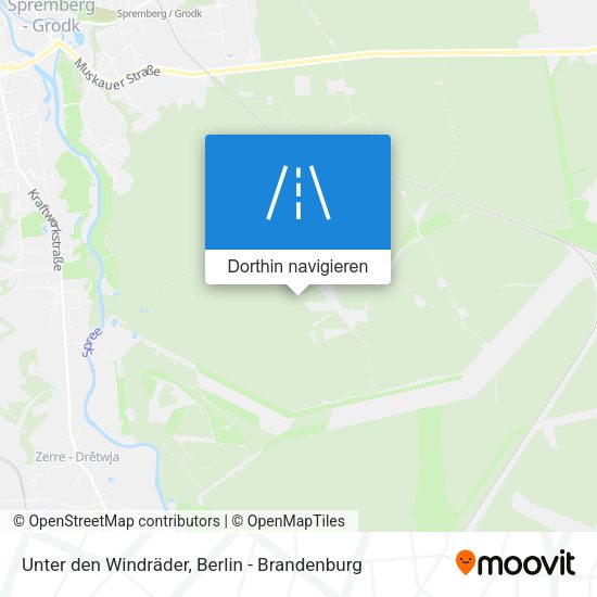 Unter den Windräder Karte