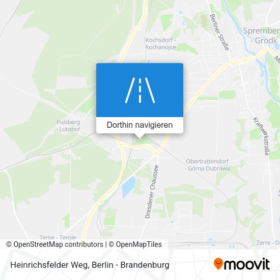 Heinrichsfelder Weg Karte