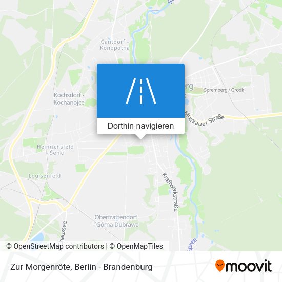 Zur Morgenröte Karte