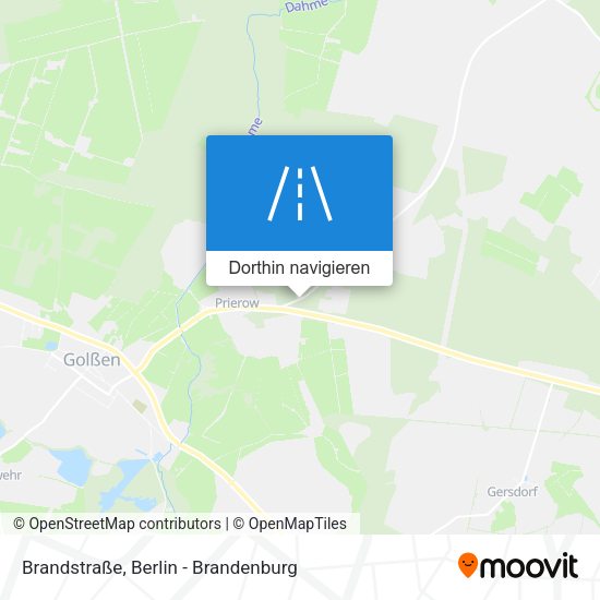 Brandstraße Karte