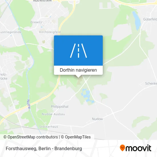 Forsthausweg Karte