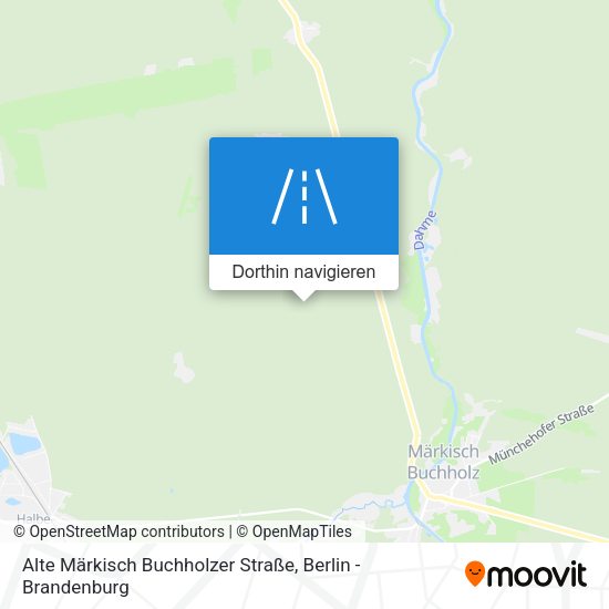 Alte Märkisch Buchholzer Straße Karte