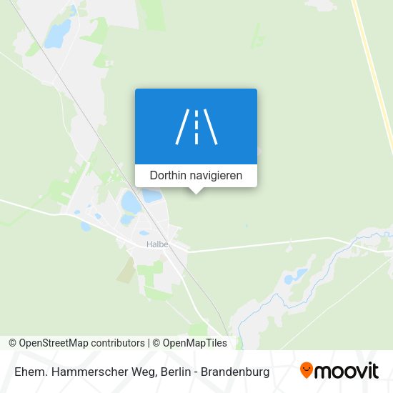 Ehem. Hammerscher Weg Karte