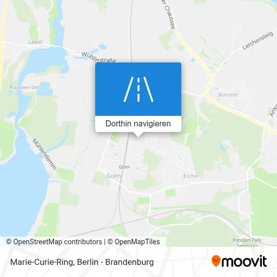 Marie-Curie-Ring Karte