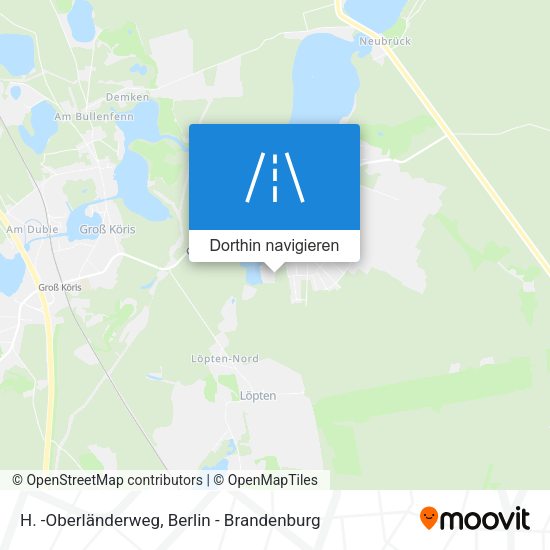 H. -Oberländerweg Karte