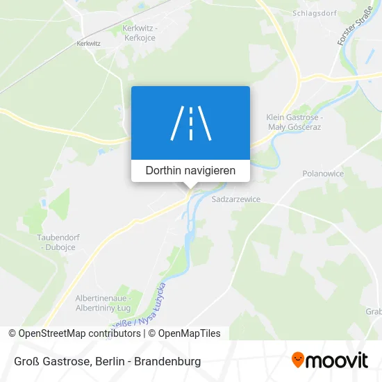 Groß Gastrose Karte