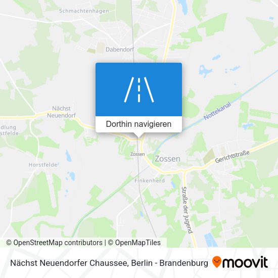 Nächst Neuendorfer Chaussee Karte