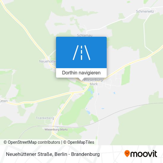 Neuehüttener Straße Karte